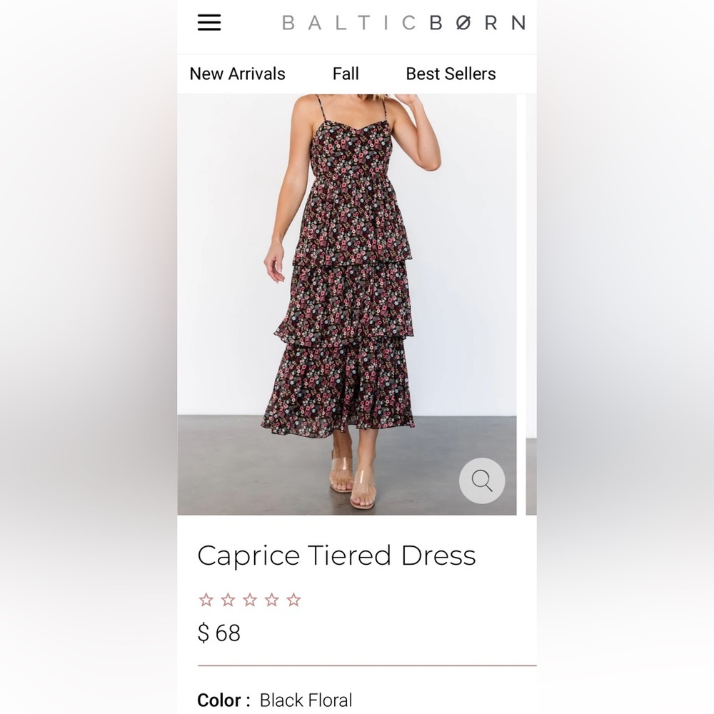 Baltic Born Women’s Caprice Tiered Dress